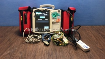 Philips HeartStart MRx Defibrillator with NBP,ECG,SpO2 and Printer Options,1 x Battery,1 x Paddle Lead,1 x Philips Test Load,1 x SpO2 Finger Sensor,1