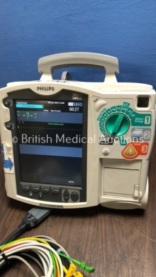 2 x Philips Heartstart MRx Defibrillators Including Pacer, ECG and Printer Options with 2 x Philips M3539A Batteries, 2 x Philips M3538 Module, 2 x Pa - 7