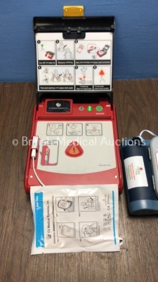 1 x CU Medical Systems iPAD Intelligent Public Access Defibrillator with Pads and Battery (Powers Up) and 1 x Philips Heartstart FRx Defibrillator wit - 2