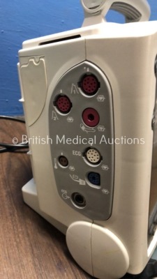 2 x Philips Heartstart MRx Defibrillators Including Pacer, ECG and Printer Options, 1 x with CO2 Option with 2 x Philips M3539A Batteries, 2 x Philips - 5