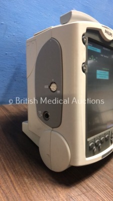 1 x Philips HeartStart MRx Defibrillator with BP1,BP2,NBP,ECG,SpO2,Press and Printer Options with Module and Battery and 1 x Philips HeartStart MRx De - 3