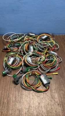 10 x Physio Control Ref 11111-000019 ECG Leads