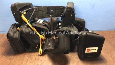 6 x Physio Control Lifepak Defibrillator Cases