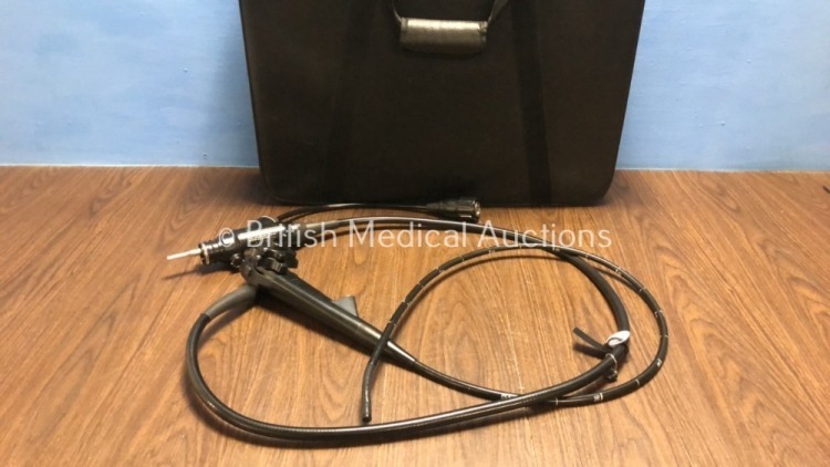 Fujinon EG-530WR Video Gastroscope In Case - Engineers Report : Optics - No Fault Found, Angulation- No Fault Found, Patient Tube - No Fault Found, Li