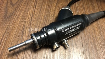 Fujinon EG-530WR Video Gastroscope In Case - Engineers Report : Optics - No Fault Found, Angulation- No Fault Found, Patient Tube - No Fault Found, Li - 6