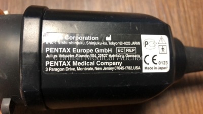 Pentax ECY-1575K Cystoscope in Case - Engineer's Report : Optics - Unable to Check, Angulation - No Fault Found, Insertion Tube - No Fault Found, Ligh - 4