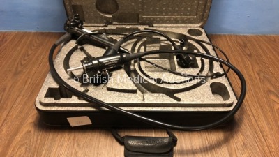 Fujinon EG-530NW Video Gastroscope in Case - Engineer's Report : Optics - No Fault Found, Angulation - No Fault Found, Insertion Tube - Poly Coating B