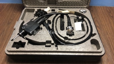 Fujinon EC-450WL5 Video Colonoscope in Case - Engineer's Report : Optics - No Fault Found but Function Buttons Inoperative, Angulation - Not Reaching