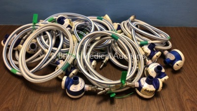 Job Lot of 16 x Entonox Hoses