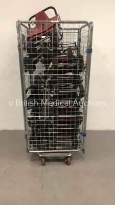 Cage of 13 x Ferno Evacuation Chairs in Cage (Cage Not Included)