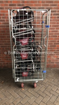 Cage of 10 x Ferno Evacuation Chairs in Cage (Cage Not Included)