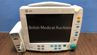 GE B30 Patient Monitor with 1 x GE E-PSMW Module *Mfd Both 2013* (No Power) *6100213 / SF313016787WA*