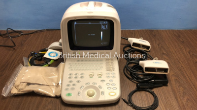 SIUI CTS-3300V Veterinary Ultrasound System with 2 x SIUI Transducer / Probes - L7150V / L7F50V and Accessories (Powers Up when Probes are not Connected)