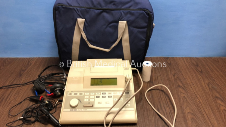 Guymark GSI 38 Auto TYMP Tympanometry Screening System Version 4 with Handpiece, Audio Cups, 2 x Finger Triggers, Power Supply and Carry Bag (Powers Up) *06386*