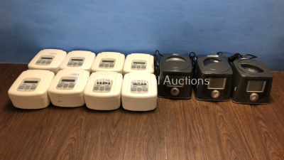 Job Lot Including 3 x Fisher & Paykel Icon+ Novo CPAP Units and 8 x DeVilbiss Sleepcubes * 150603466126 / 171025626134 / 150519462522 / IK011831 / IS022184 / IS018579 / IN006120 / IK006149 / IK005521 / IK010243 / IK007988*