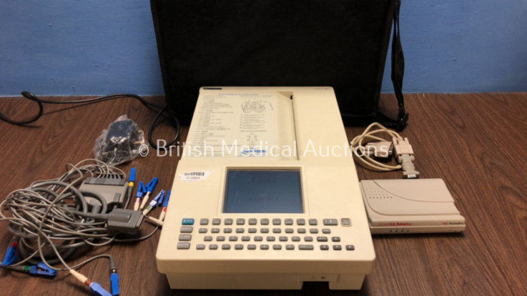 Spacelabs Burdick Eclipse 850 ECG Machine with ECG Lead and Accessories (Powers Up) *10680000315*