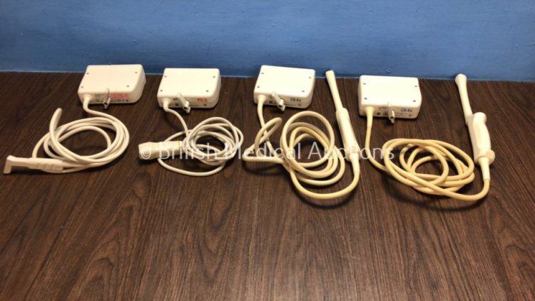 Job Lot Including 3 x ATL Transducer / Probes (1 x P5-3 and 2 x C8-4v) and 1 x Philips CL15-7 Transducer / Probe *RI*