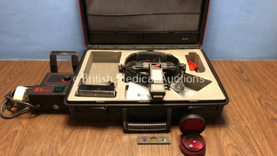 Keeler All Pupil Indirect Ophthalmoscope with Keeler Volk II 20D Lense in Carry Case