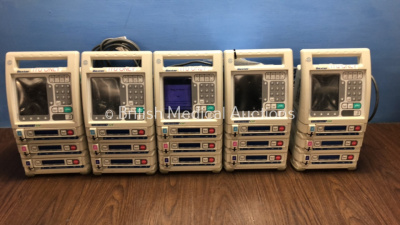 5 x Baxter Colleague 3 CXE Infusion Pumps *22030987UL / 22030959UL / 22030753UL / 22030744UL / 22030923UL*