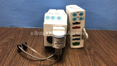 1 x GE E-CAiOV Gas Module with Spirometry and Mini D-fend Water Trap *Mfd 2011-06* and 1 x GE E-PSMP-00 Module *Mfd 2006-11*