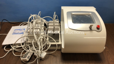 Lumislim Titan Laser Skin Tightening Liposuction System with Accessories and Key in Case (Powers Up with Blank Screen)Slim Titan