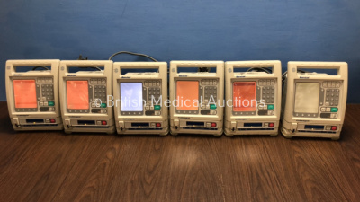 6 x Baxter Colleague Infusion Pumps (All Power Up)