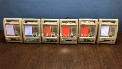 6 x Baxter Colleague Infusion Pumps (All Power Up)