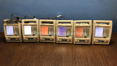 6 x Baxter Colleague Infusion Pumps (All Power Up)