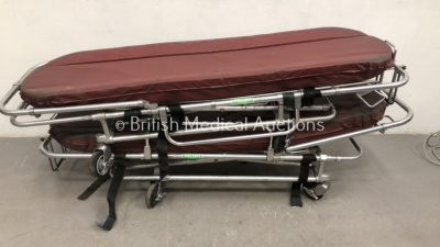 2 x Ferno Falcon Ambulance Stretchers with Mattresses