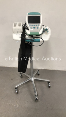 Verathon Bladderscan BVI 9400 with Transducer, Battery and Battery Charger on Stand (No Power - Suspect Flat Battery)