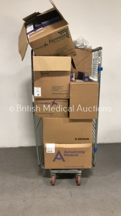 Mixed Cage of Consumables Including Hologic NovaSure Advanced, Medtronic Kyphon Cement Delivery Systems and Baxter Non-Air Vented Luer-Locks (Cage Not Included)