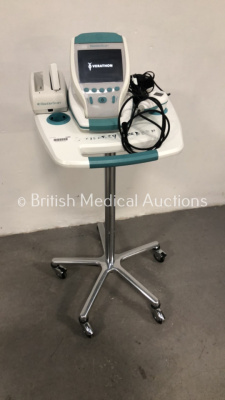 Verathon BladderScan BVI 9400 with Transducer, 2 x Batteries and Charger on Stand (Powers Up)