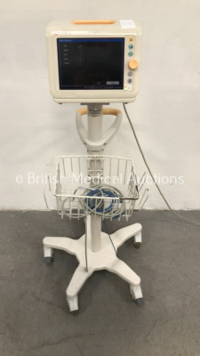 Philips SureSigns Patient Monitor 2.0.5 on Stand with SPO2 Finger Sensor (Powers Up) *S/N NA*