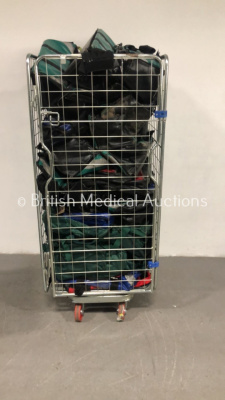 Cage of Mixed Ambulance Bags (Cage Not Included)