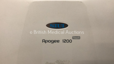 Siui Apogee 1200 Touch Portable Ultrasound Machine with 1 x Siui C3L60K Transducer / Probe, 1 x Siui V6L11K Transducer / Probe, 1 x Siui C3L60K Transducer / Probe (Powers Up) *Mfd 2014* *079141132057* - 2