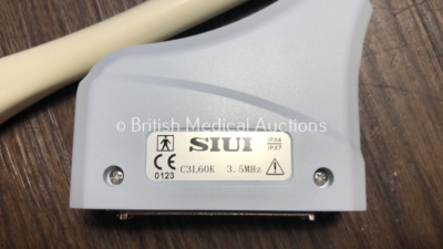 Siui Apogee 1200 Touch Portable Ultrasound Machine with 1 x Siui C3L60K Transducer / Probe, 1 x Siui V6L11K Transducer / Probe, 1 x Siui C3L60K Transducer / Probe (Powers Up) *Mfd 2014* *079141132057* - 9