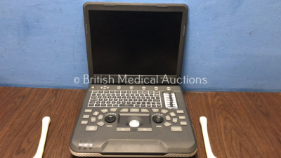 Siui Apogee 1000 Digital Color Doppler Ultrasound Imaging System with 2 x Siui V6LC Transducer / Probes (Untested Due to No Power Supply) *Mfd 23015* *073110151026R* - 2