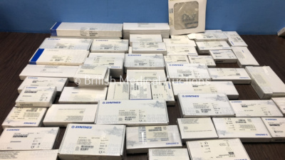 Large Quantity of Synthes Bone Screws and Plates (Some in Date, Some Expired)