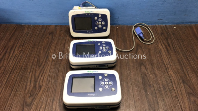 3 x Welch Allyn Propaq LT Patient Monitors (All Power Up) *208865 / 208873 / 208866*