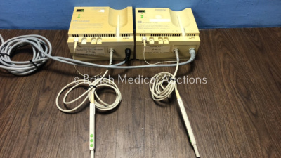 2 x ConMed Hyfrecator 2000 Electrosurgery Units (Both Power Up)