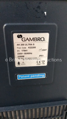 Gambro AK 200 Ultra S Dialysis Machine (Powers Up) - 4