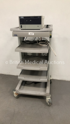 Storz Stack Trolley with Storz 2000960 20 AIDA Control Unit (Powers Up - HDD REMOVED)