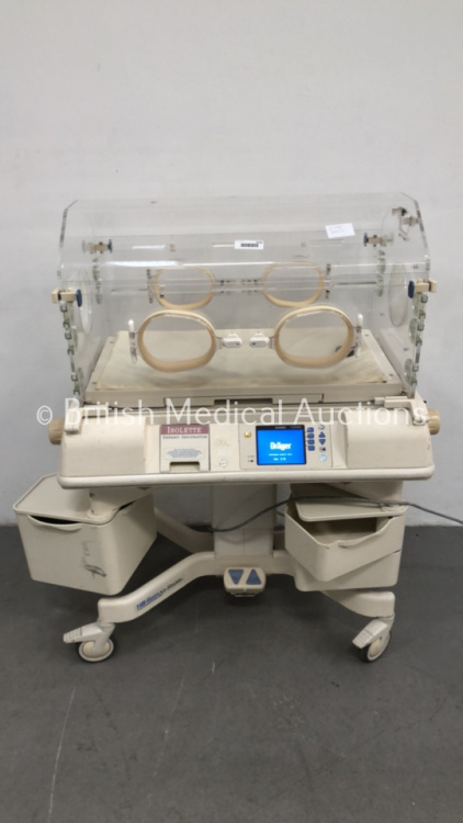 Hill-Rom Air-Shields Isolette C2000 Infant Incubator with Mattress Software Version 3.12 (Powers Up)