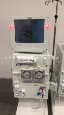 2 x B-Braun Dialog + Dialysis Machines - Running Hours 37918 / 37363 (Both Power Up) *S/N 92338 / 28994* - 3