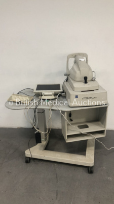 Zeiss Stratus OCT Direct Cross-section Imaging Model 3000 on Motorized Table with Monitor *Mfd 2003* (Powers Up)