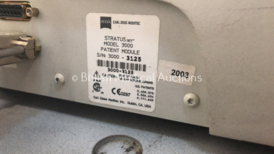 Zeiss Stratus OCT Direct Cross-section Imaging Model 3000 on Motorized Table with Monitor *Mfd 2003* (Powers Up) - 4