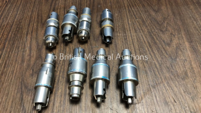 4 x Hall PowerPro 5:1 Reamer Zimmer/ Hudson PRO6047 Attachments, 1 x Hall PowerPro Zimmer Hudson Drill Pro2046 Attachment and 3 x Hall PowerPro 6.5mm Jacobs Pro2041 Attachments *S/N 18052 / 18H61 / 5594 / 3114 / 1711 / 1605 / 1714 / 1683*