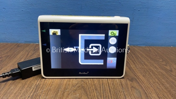 Ambu aView Ref- 405002000 Monitor *Version - 2.02* with Power Supply (Powers Up) *AM19C00208*