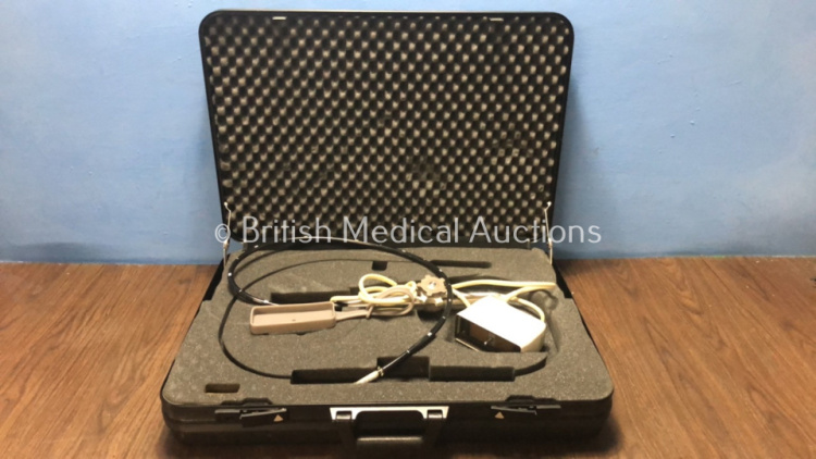 Philips Ultrasound X7-2t Ultrasound Transducer / Probe In Carry Case (Damaged Sheath and Missing Dial-See Photos) *GL*