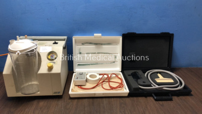 Mixed Lot Including 1 x Eschmann VP25 Suction Unit (Powers Up) 1 x Intermedics Programming Wand (Untested Due to Possible Flat Battery) 1 x Siemens 5.